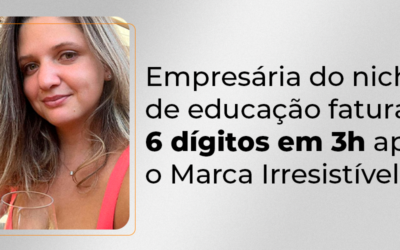 Suzane Lima: empresária da educação fatura 6 dígitos em 3h após Marca Irresistível